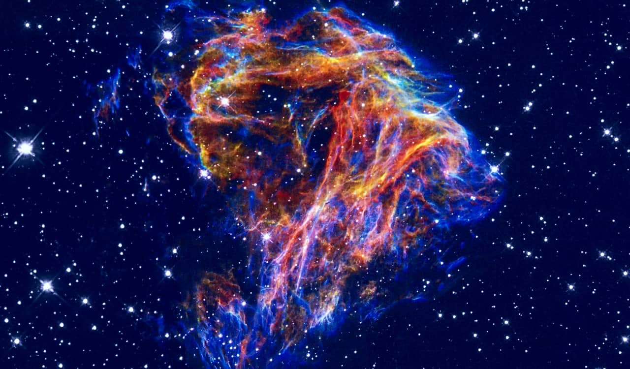 Large Magellanic Cloud - Explosion