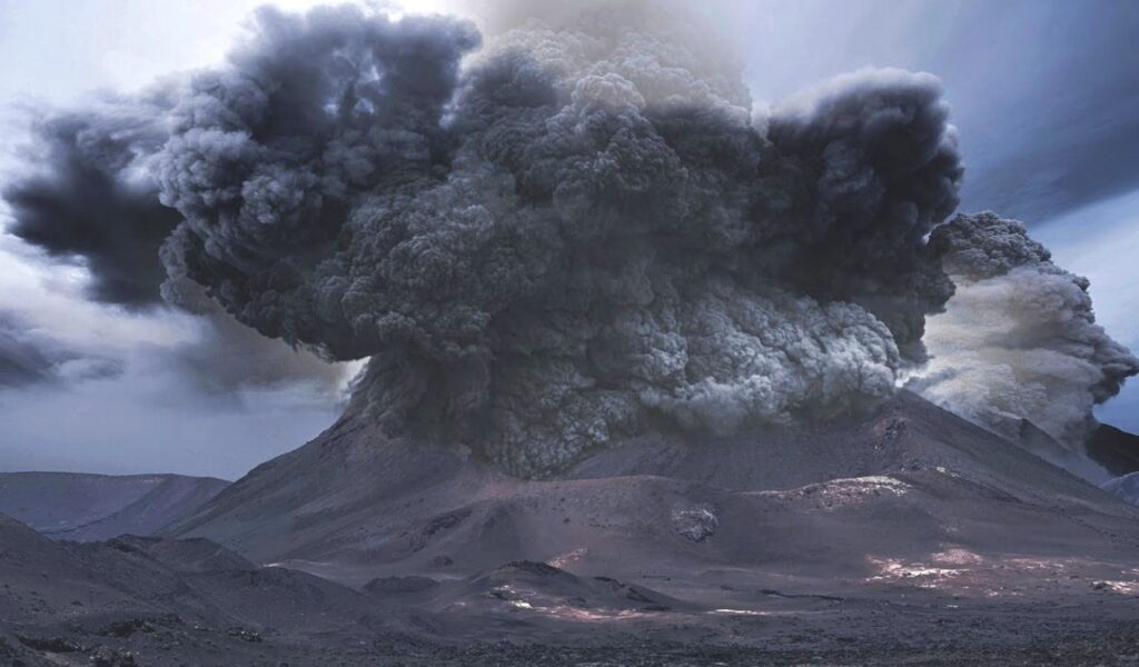 Mount Fisher Eruption