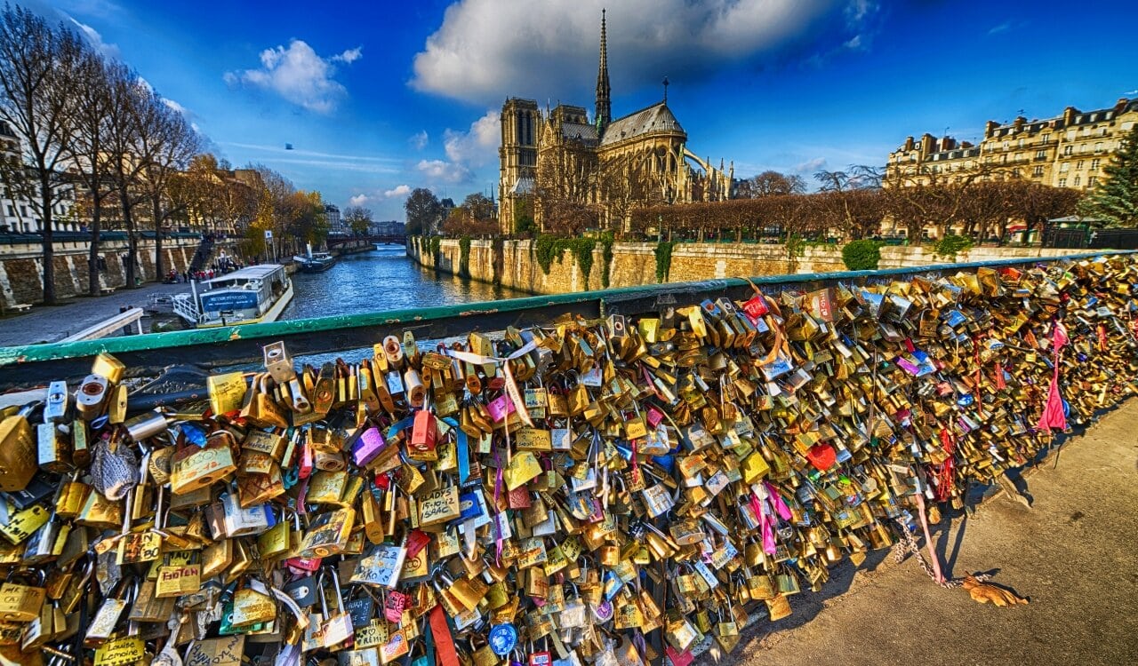 Paris Lock Bridge