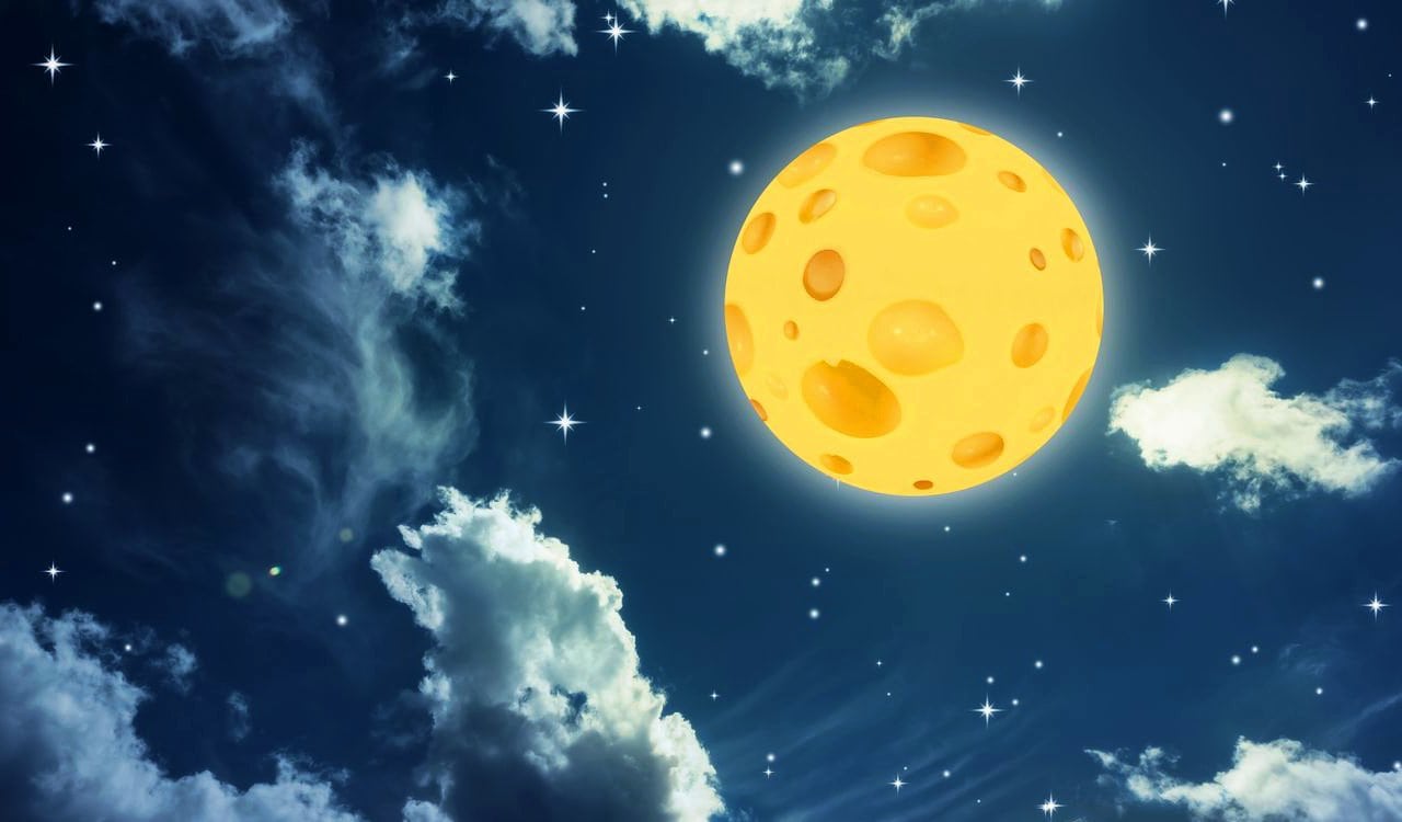 Moon Made Of Cheese