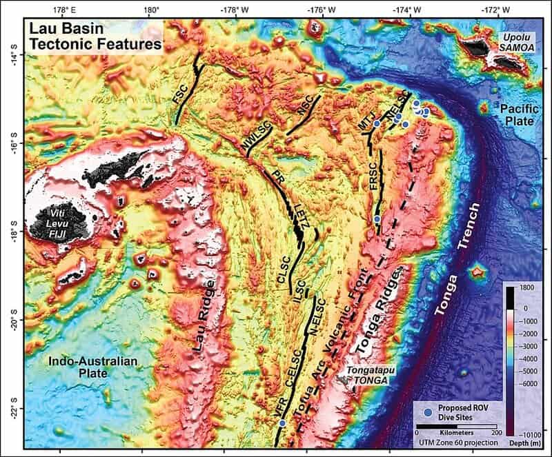 Unexpected Underwater Structures in South Pacific Offer New Clues to Plate Tectonics Dynamics