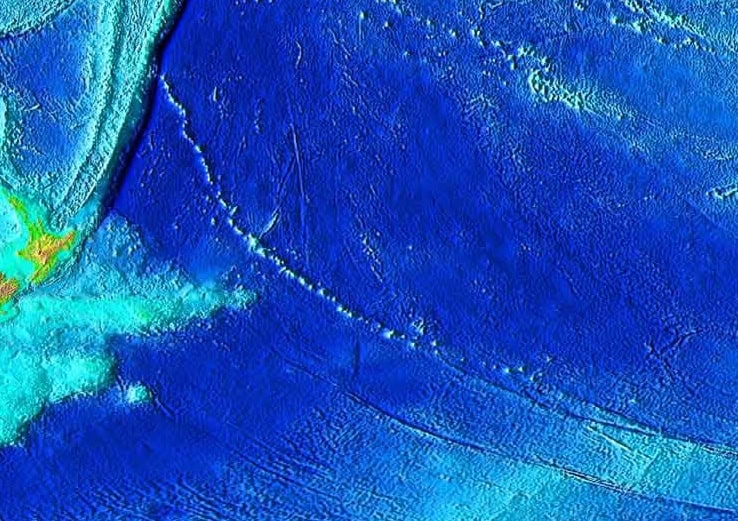 Unexpected Underwater Structures in South Pacific Offer New Clues to Plate Tectonics Dynamics