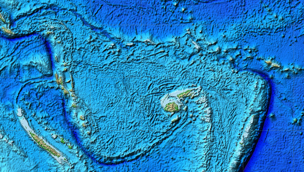 Unexpected Underwater Structures in South Pacific Offer New Clues to Plate Tectonics Dynamics