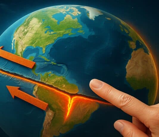 The Ocean Floor Is Moving Sideways at the Speed Your Fingernails Grow