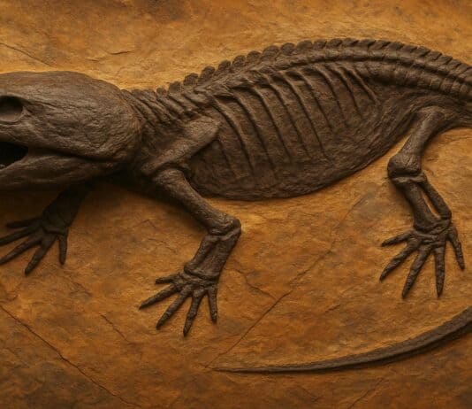 Massive Extinct Salamander With Vice-Like Jaws Found in Tennessee Fossil