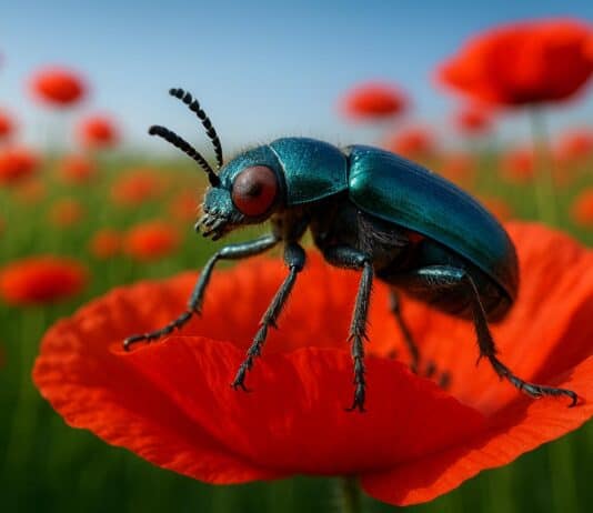 Forbidden Colors for Bugs? These Mediterranean Rebels Spot Red Anyway.