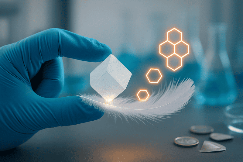 The Material That’s Lighter Than Air But Stronger Than Steel Just Got ...