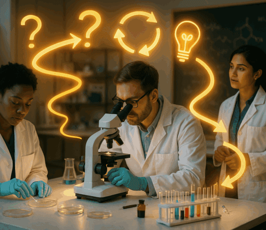 Multiple goals, multiple solutions, plenty of second-guessing and revising − Here’s how science really works