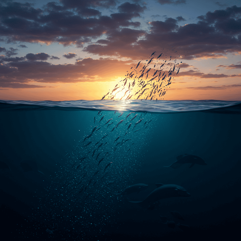 The Ocean&#8217;s Greatest Migration Happens Every Night: Trillions of Animals Travel Vertically
