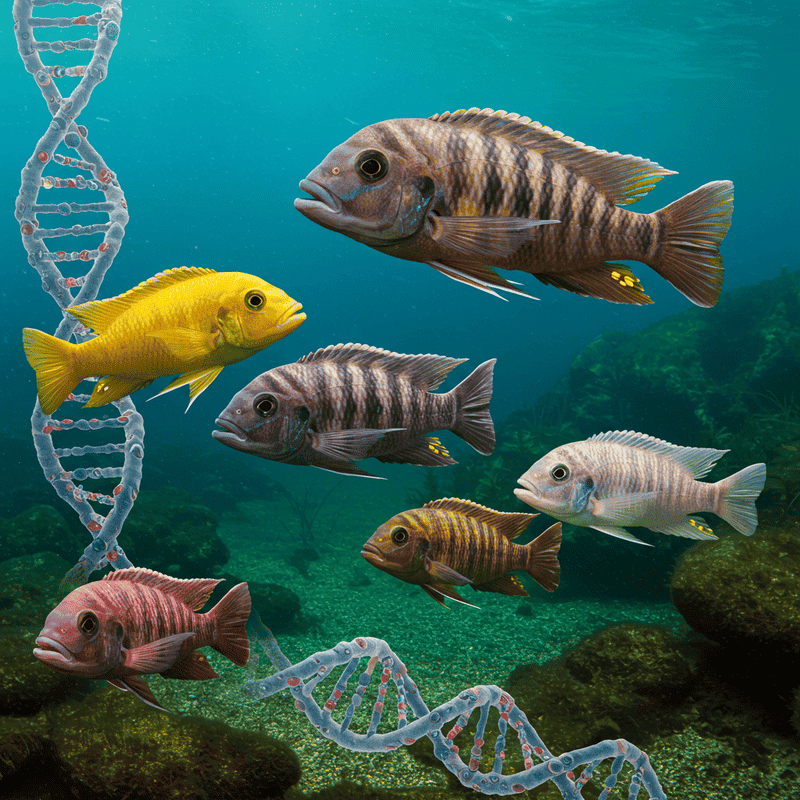 How 600 Fish Species Evolved in the Blink of an Eye