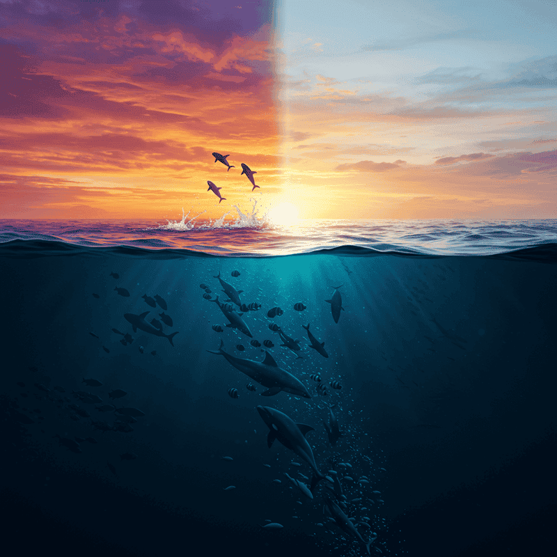 The Ocean&#8217;s Greatest Migration Happens Every Night: Trillions of Animals Travel Vertically