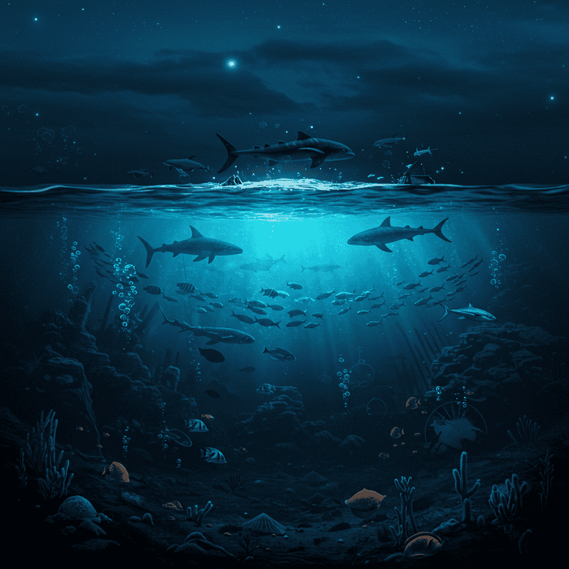 The Ocean&#8217;s Greatest Migration Happens Every Night: Trillions of Animals Travel Vertically