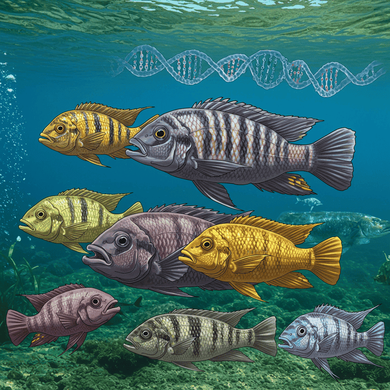 How 600 Fish Species Evolved in the Blink of an Eye