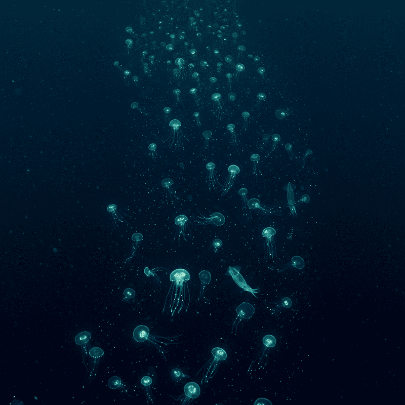 The Ocean&#8217;s Greatest Migration Happens Every Night: Trillions of Animals Travel Vertically