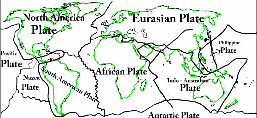 The Ocean Floor Is Moving Sideways at the Speed Your Fingernails Grow