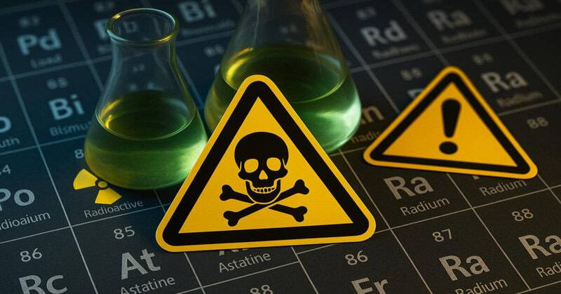 15 Most Dangerous Elements on the Periodic Table