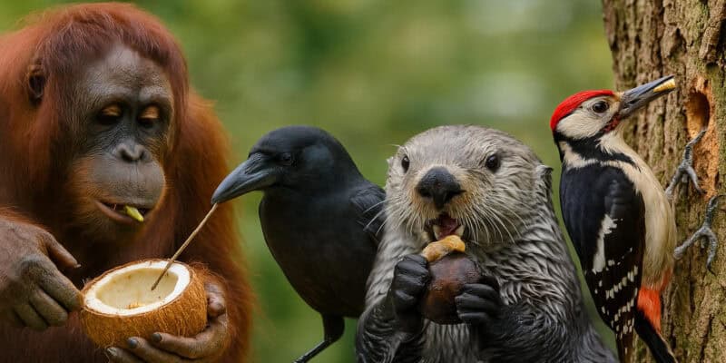 14 Species That Use Tools in Ways You Won’t Believe