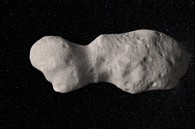 Lucy Mission Finds Peanut Asteroid Donaldjohanson Wobbling Unpredictably