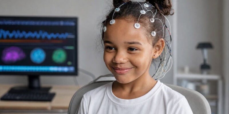 Brain Waves at Age 9 Predict Teen Anxiety and Depression