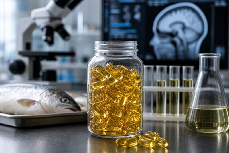 Fish Oil Shows No Brain Benefit in New Study&mdash;Memory, Structure Unchanged