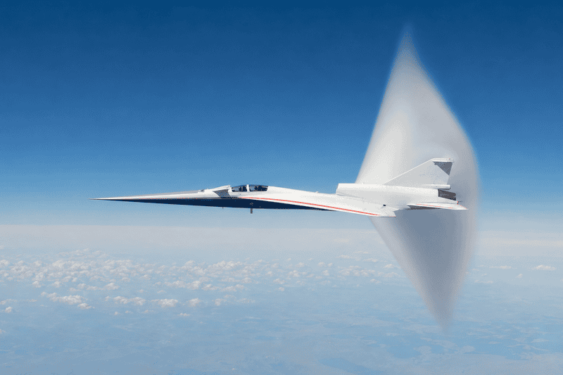 NASA X-59 Reaches Mach 1.4, Taming the Sonic Boom