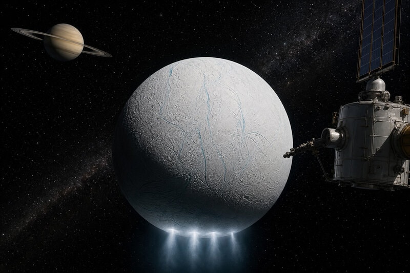 Enceladus Has Water, Heat & Organics — NASA’s Case for a Deep-Space Pit Stop