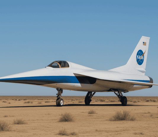 NASA’s X-59 Jet Breaks Sound Barrier With Near-Silent Boom