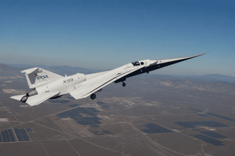 NASA X-59 Supersonic Plane’s Quieter Sonic Boom Explained