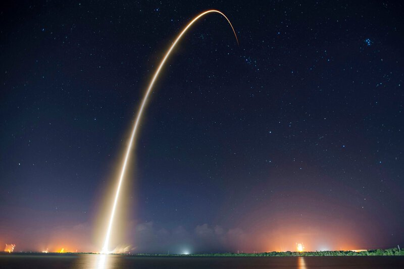 Why SpaceX Night Rocket Launches Glow: The Upper-Atmosphere Science