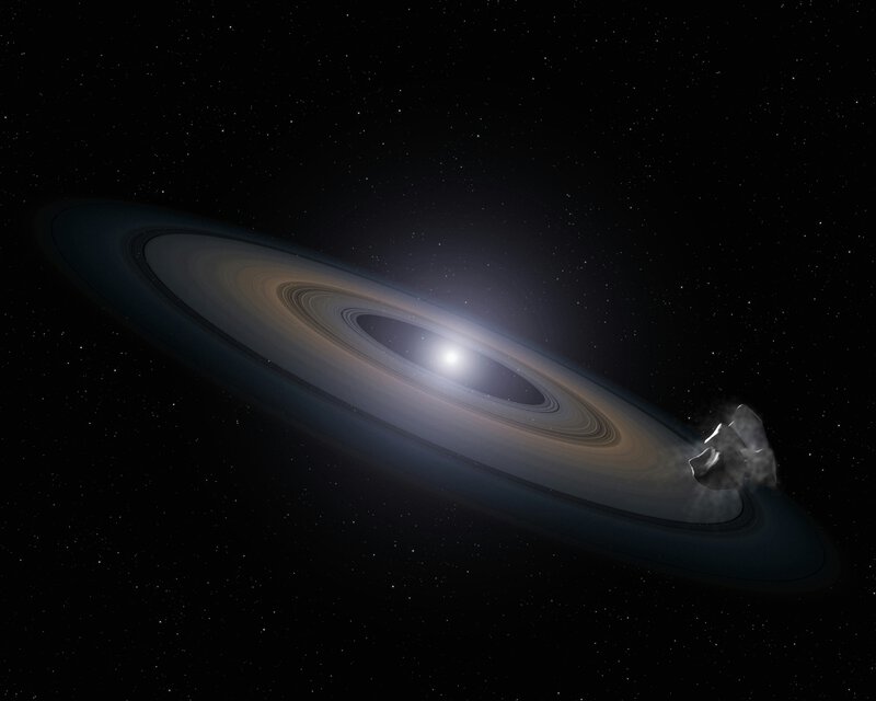 NASA X-ray image captures white dwarf eating dead planet debris