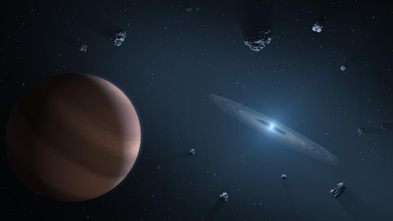 NASA X-ray image captures white dwarf eating dead planet debris