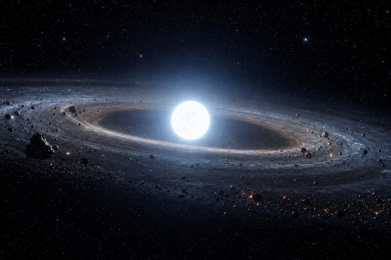 NASA X-ray image captures white dwarf eating dead planet debris