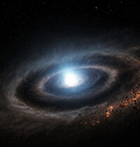NASA X-ray image captures white dwarf eating dead planet debris