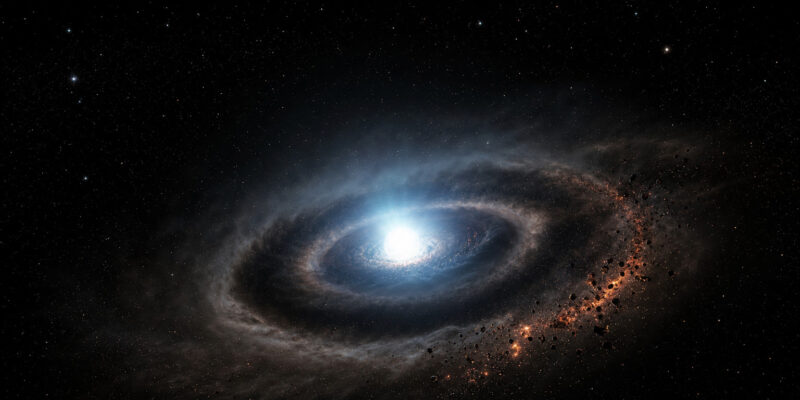 NASA X-ray image captures white dwarf eating dead planet debris