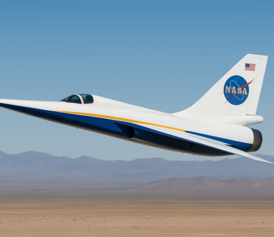 NASA’s X-59 Breaks Sound Barrier in Historic First Flight
