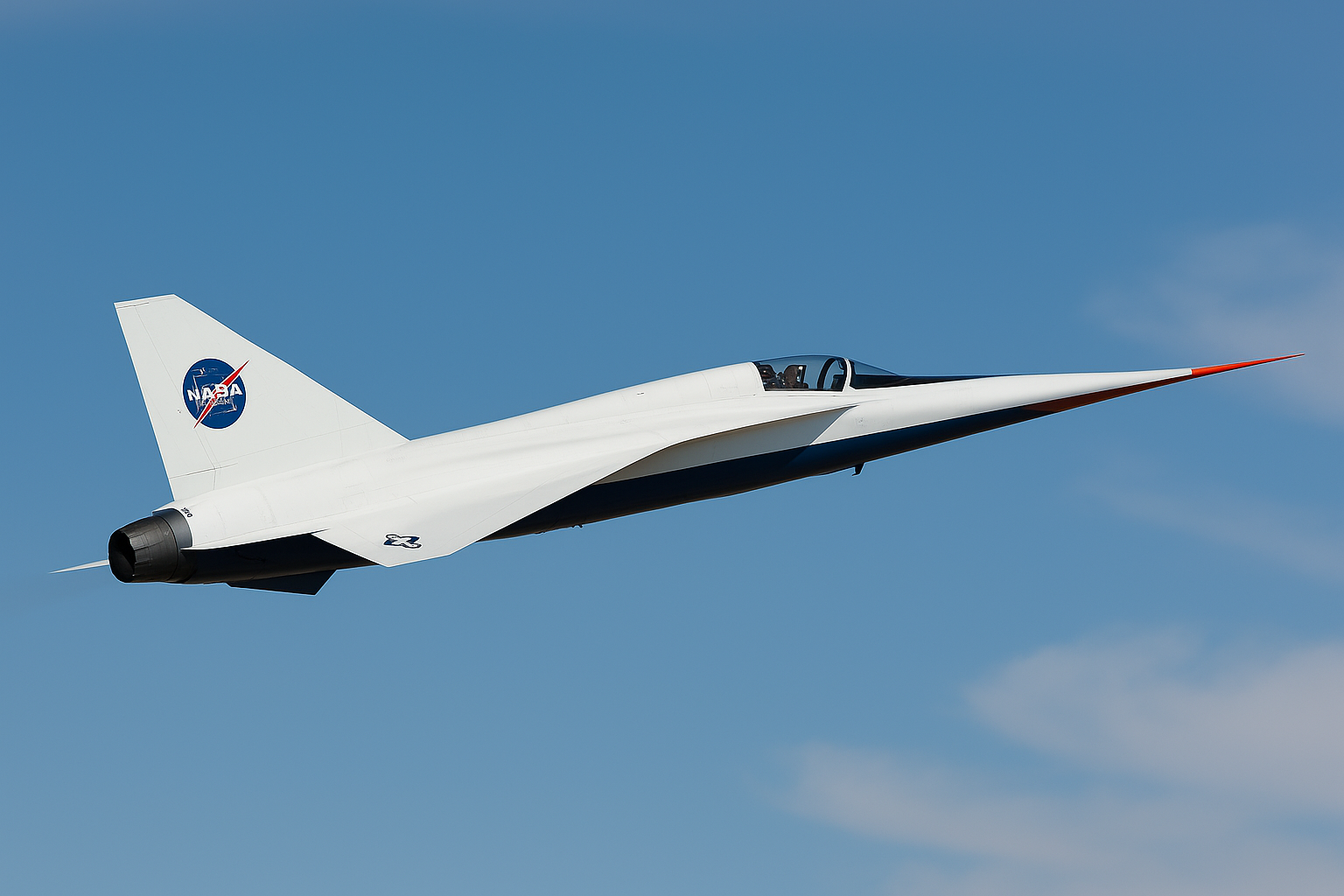 NASA’s X-59 Breaks Sound Barrier in Historic First Flight