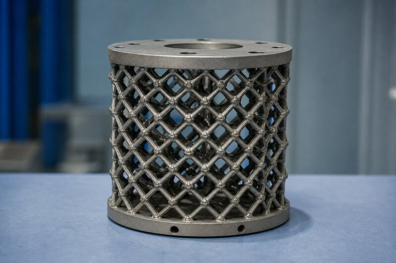 NASA JPL’s 3D-Printed Titanium Lattice Built to Absorb Mars Capsule’s 110 mph
