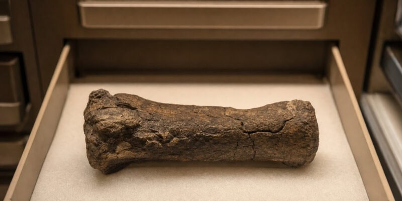 Antarctica’s First Dinosaur Bone Sat in a Museum Drawer for 40 Years