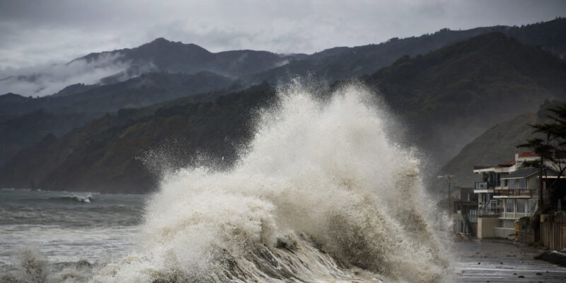 A Weakening AMOC Could Send Fiercer Atmospheric Rivers Into California