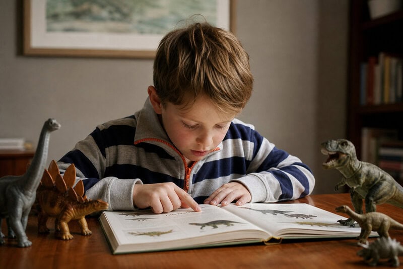 Why Kids’ Dinosaur Obsessions Actually Train the Developing Brain
