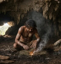 Cloggs Cave Ash Shows 25,000 Years of Ritual Grass Burning for Magic
