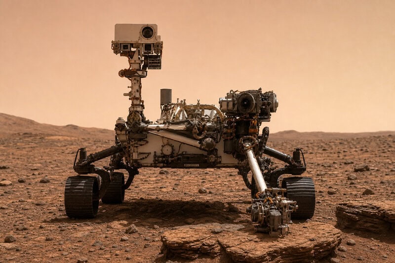 Organic Carbon on Mars Found in Two Rocks 100 Metres Apart by Perseverance