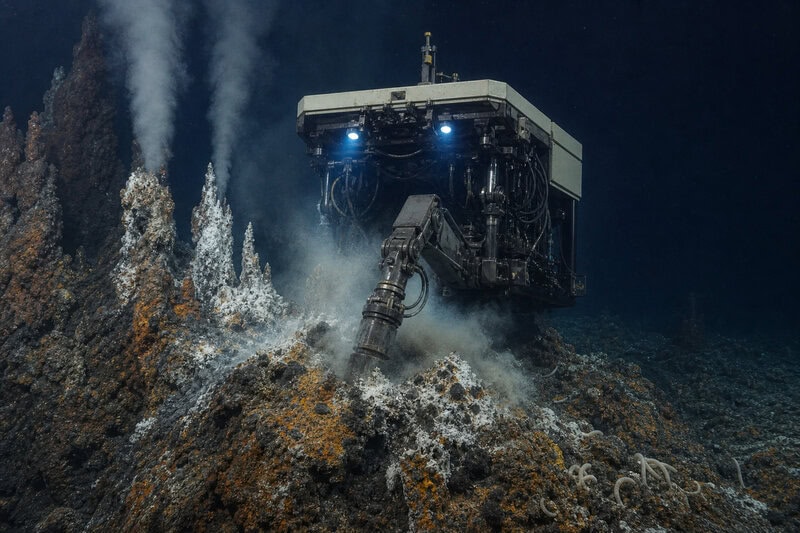 Deep-Sea Mining Threatens 62% of Hydrothermal Vent Mollusks, IUCN Warns