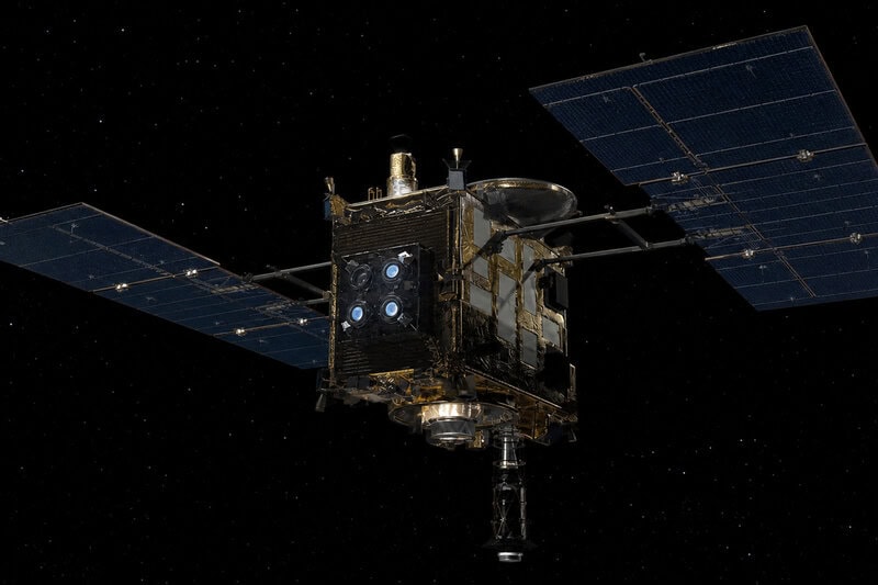 Japan’s Hayabusa2 Flew Within 800 Meters of Asteroid to Practice Defense