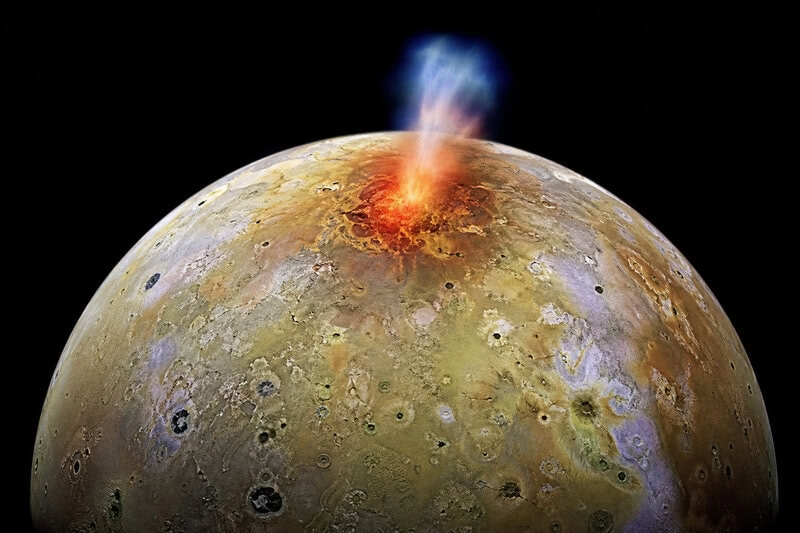 Juno Probe Found Io’s Interior Is a Planet-Wide Magma Mush Zone