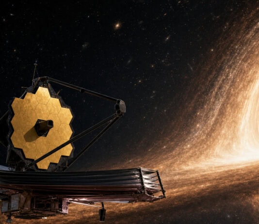 James Webb Caught a Supermassive Black Hole Feeding at the Universe’s Edge