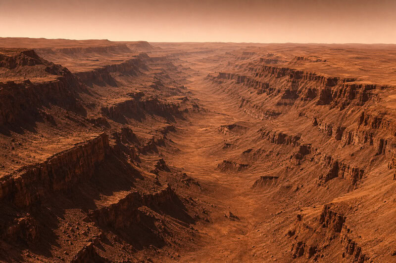 Valles Marineris: Mars’s Canyon Is 10× Longer Than the Grand Canyon