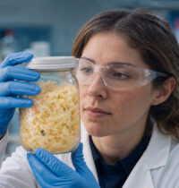 Fermented Cabbage Bacteria Bind 57% of Nanoplastics — and Double Excretion