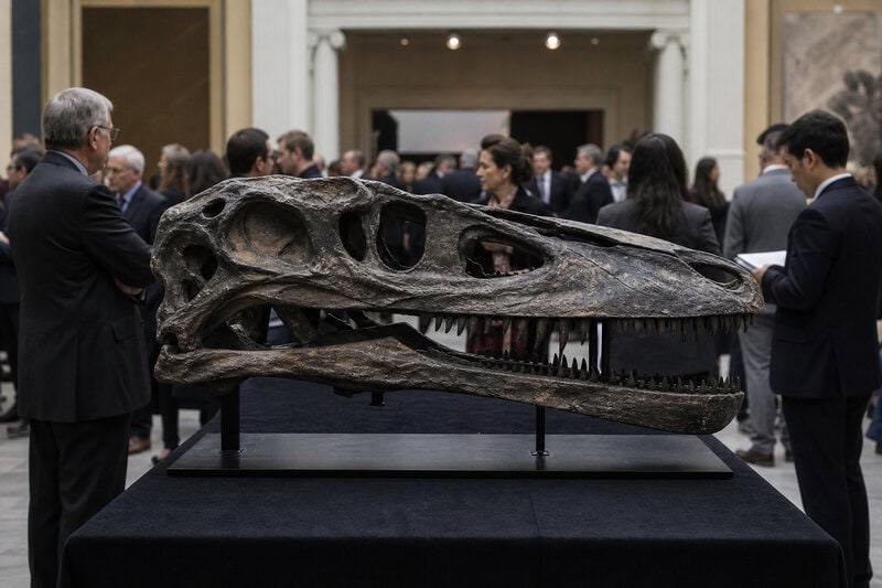 Dinosaur Bones Sold at Auction Hit $50M &mdash; Locking Scientists Out Forever