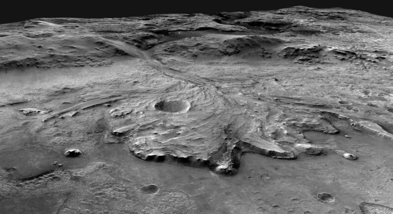 Organic Carbon on Mars Found in Two Rocks 100 Metres Apart by Perseverance
